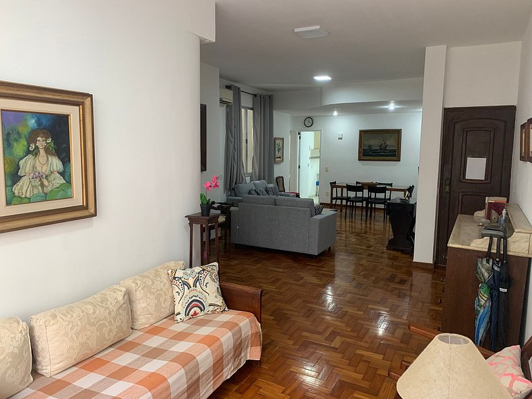 Copanema: 3 quartos c/ garagem em frente ao metrô.
