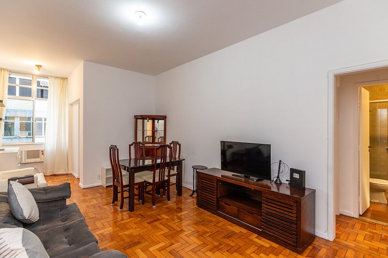 CopaHype: sala, 2 qts, conforto e tranquilidade!