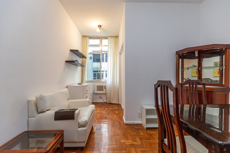 CopaHype: sala, 2 qts, conforto e tranquilidade!