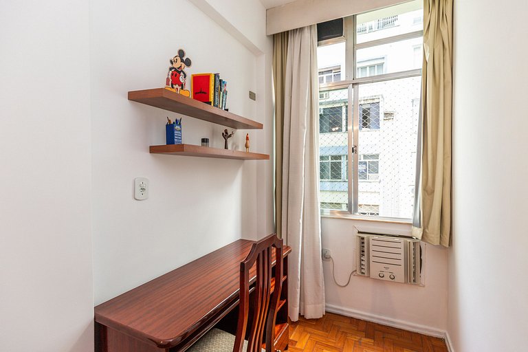 CopaHype: sala, 2 qts, conforto e tranquilidade!
