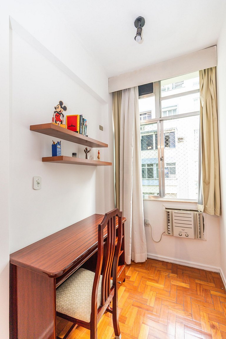 CopaHype: sala, 2 qts, conforto e tranquilidade!