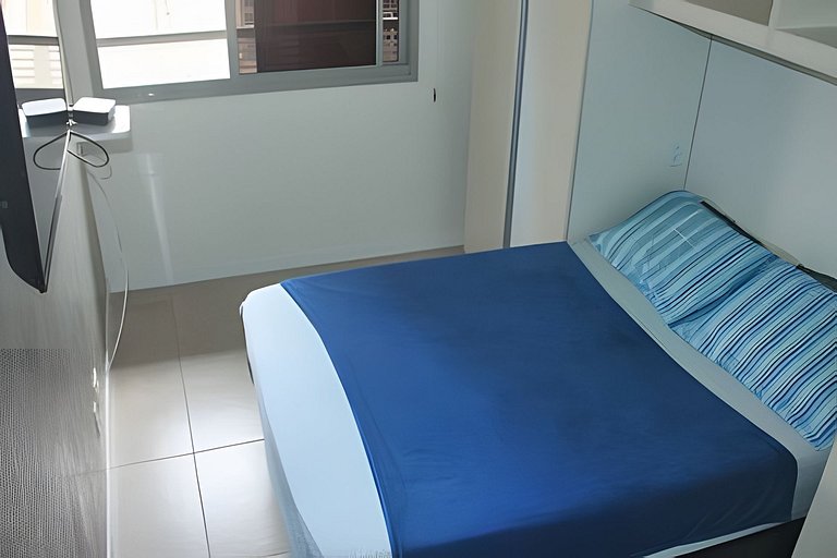 Lapa Mood: confortável quarto e sala com piscina!