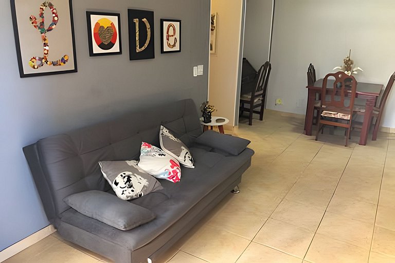 Vila Tijuca: 2 qts (1 suíte) c/ vaga na garagem