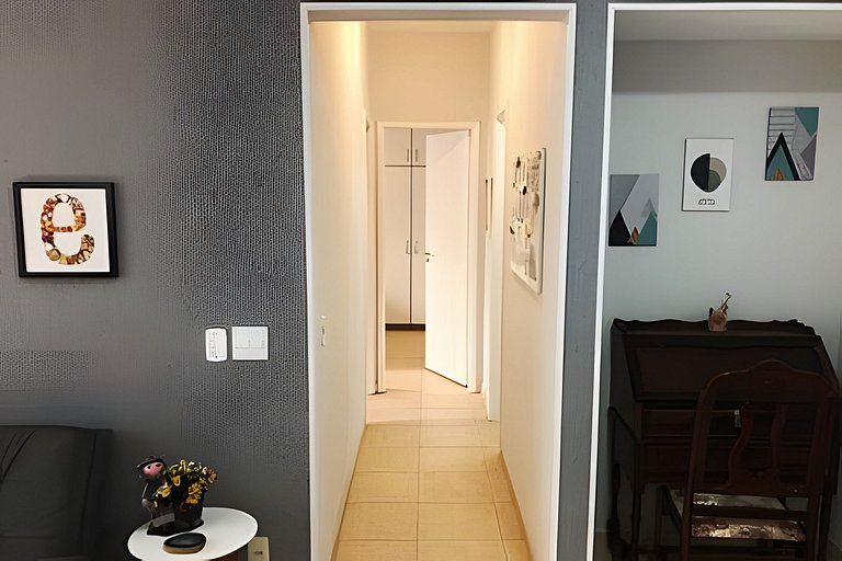 Vila Tijuca: 2 qts (1 suíte) c/ vaga na garagem