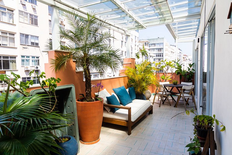 Copacabana Breeze Tropical Balcony