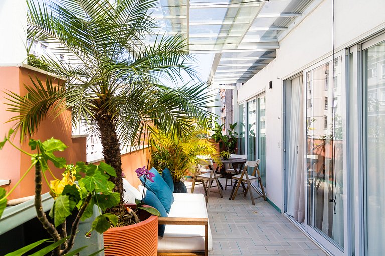 Copacabana Breeze Tropical Balcony
