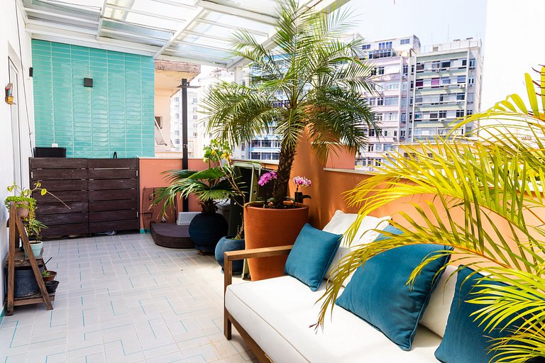 Copacabana Breeze Tropical Balcony