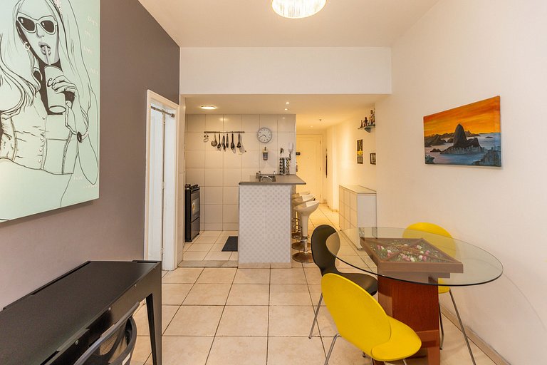Copacabana Smart: aconchego, estilo e conforto!