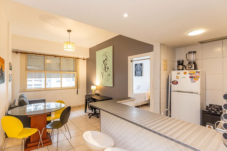 Copacabana Smart: aconchego, estilo e conforto!