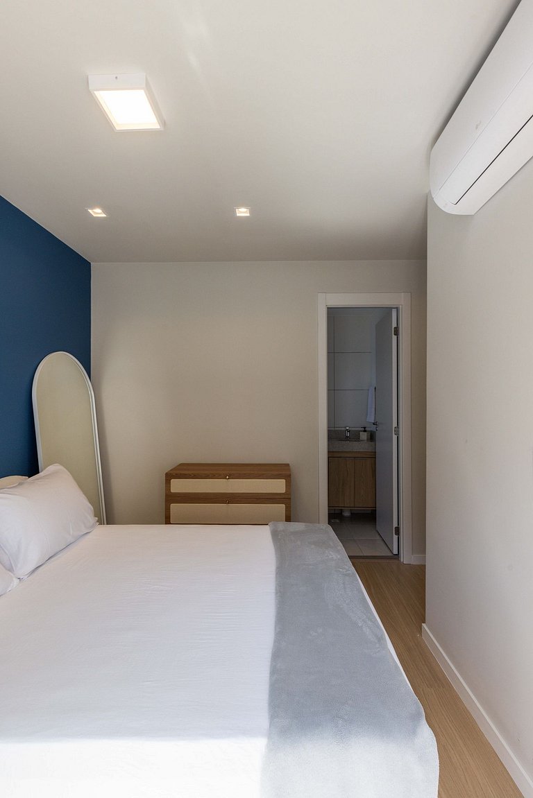 Rio Wonder: 2 quartos (1 suíte), conforto e vaga!