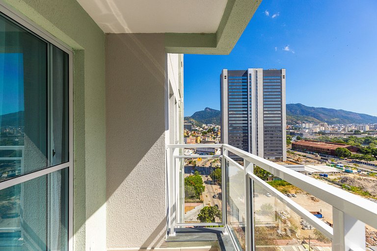 Rio Wonder: 2 quartos (1 suíte), conforto e vaga!