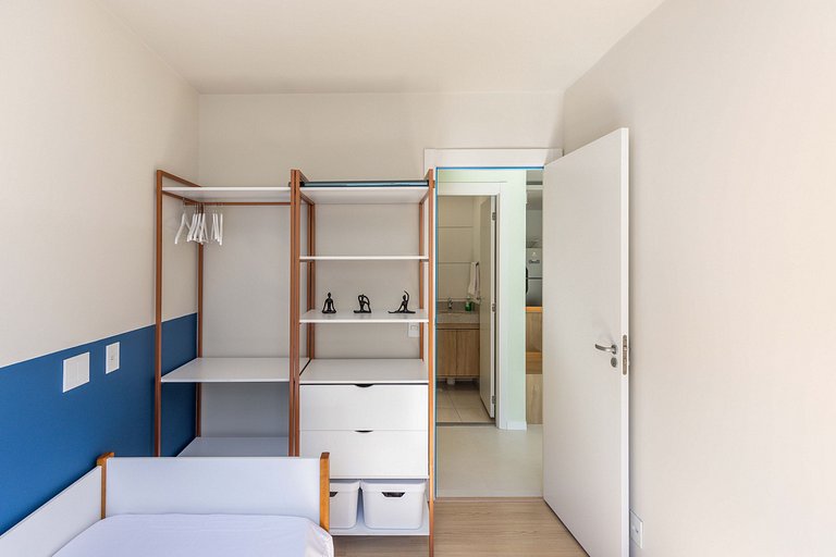 Rio Wonder: 2 quartos (1 suíte), conforto e vaga!