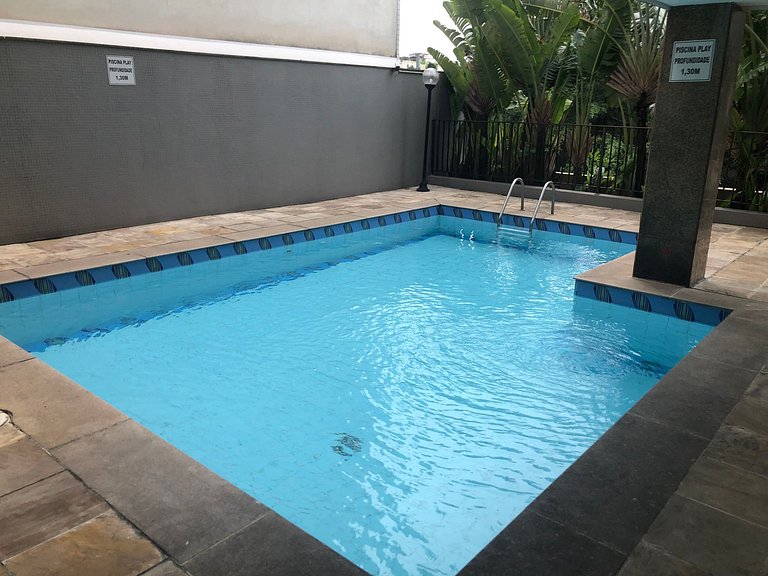 Leblon Breeze: praia, piscina, garagem e metrô!