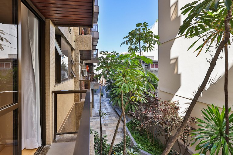 Aconchego Leblon: praia, piscina, garagem e metrô!