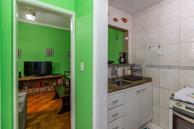 Copacabana Green: Superb Location High Speed WiFi