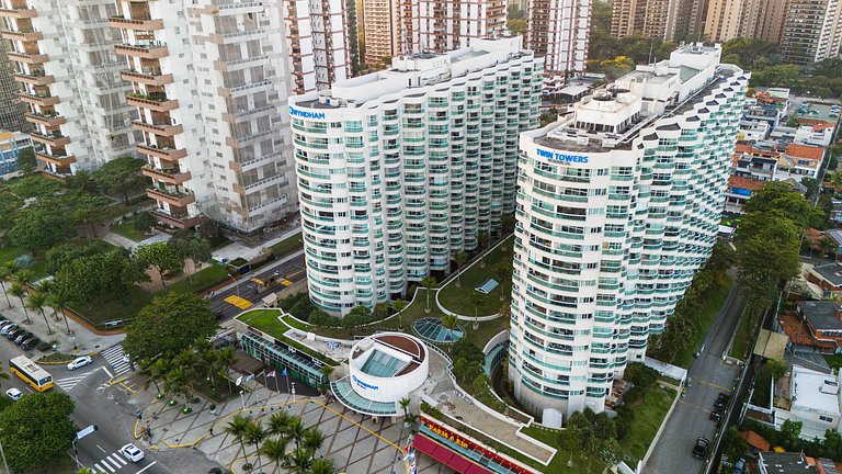Wyndham Rio Barra: Varanda com Vista para o Mar