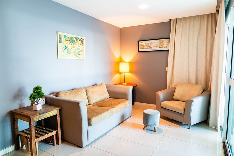 Wyndham Rio Barra: Varanda com Vista para o Mar