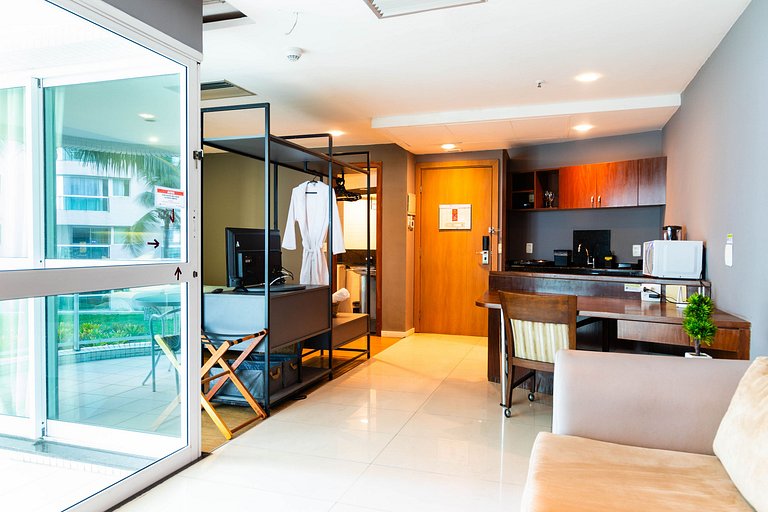 Wyndham Rio Barra: Varanda com Vista para o Mar