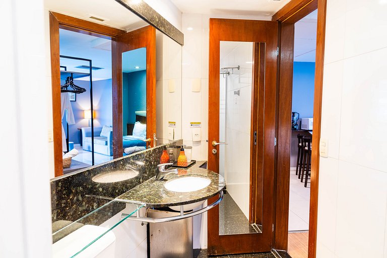 Wyndham Rio Barra: Varanda com Vista para o Mar