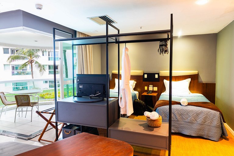 Wyndham Rio Barra: Varanda com Vista para o Mar