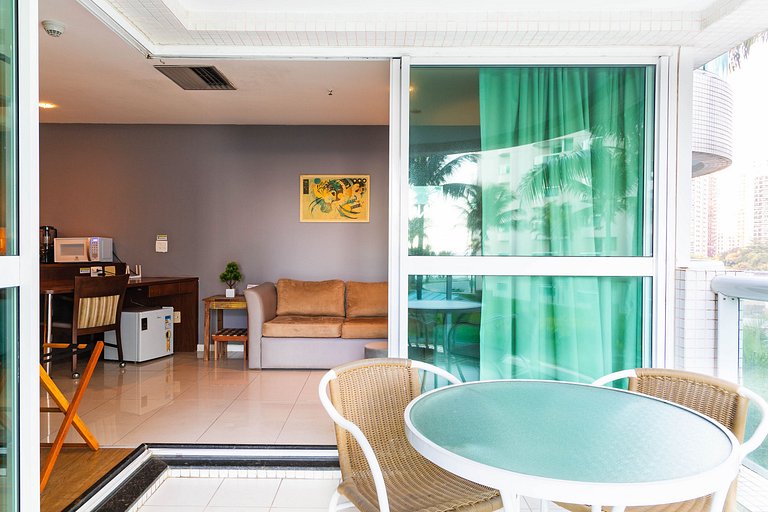 Wyndham Rio Barra: Varanda com Vista para o Mar