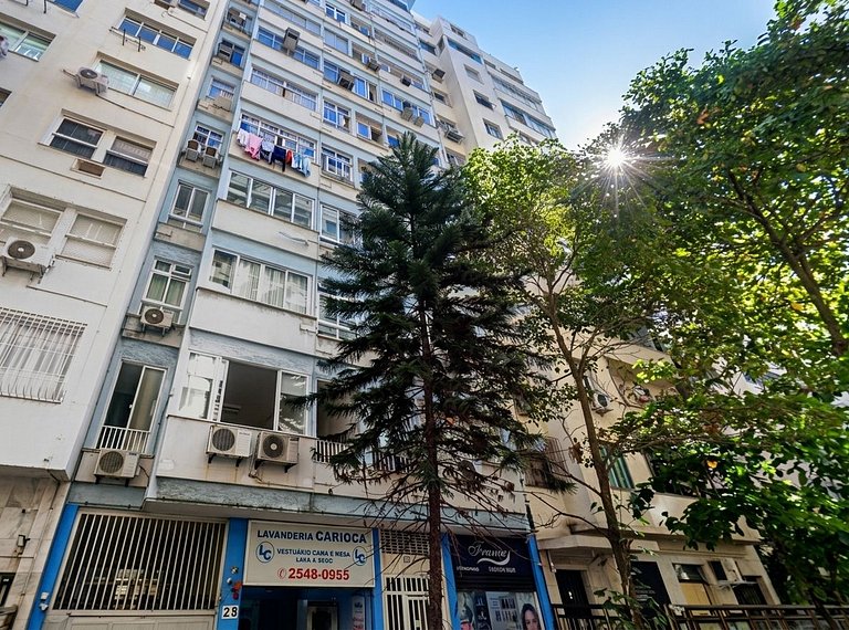 Copacabana Quartier: 2 Quartos na Quadra da Praia!