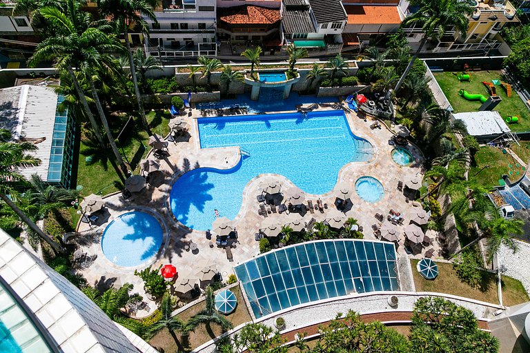 Wyndham Rio Barra: Varanda com Vista para o Mar