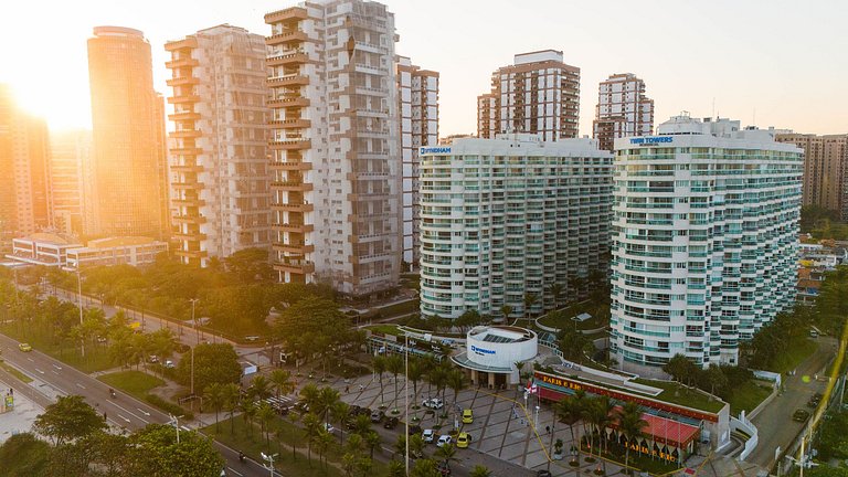 Wyndham Rio Barra: Varanda com Vista para o Mar