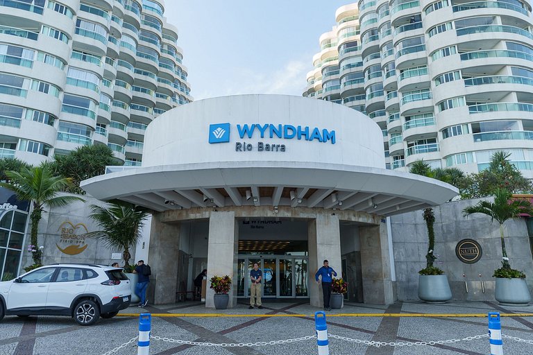 Wyndham Rio Barra: Varanda com Vista para o Mar